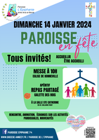 Fête de la paroisse Paroisse L Épiphanie entre Arve et Borne