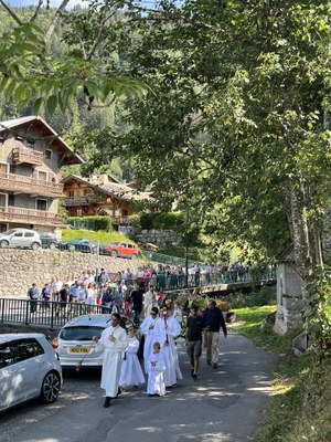 Assomption 2023 à Morzine Paroisse Saint Guérin en Vallée dAulps