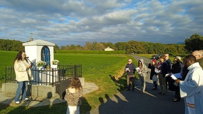 01   5 10 24   Bénédiction oratoire ND du Ciel   Chevilly Excenevex